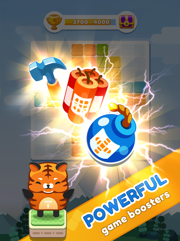 81 Tiles - Color Block Puzzle iPad screenshot 3 - Entertainment app