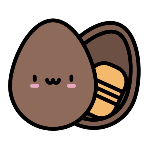 Chocolate Egg Stickers