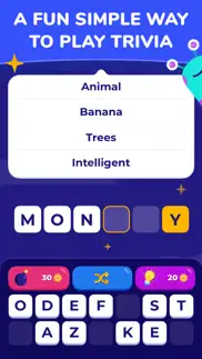 words up - trivia word game iphone screenshot 1