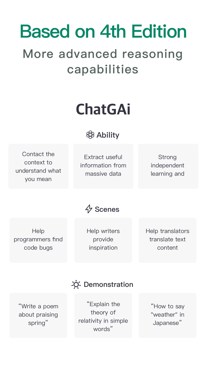 ChatGAi Pro - Ai writing robot