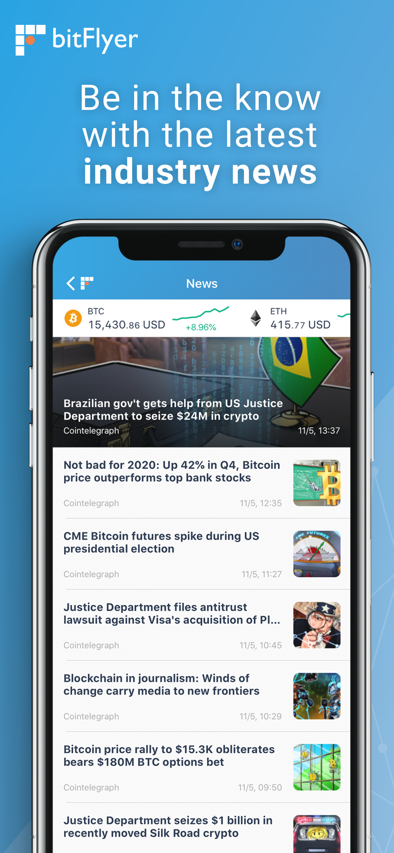 bitFlyer Crypto Exchange