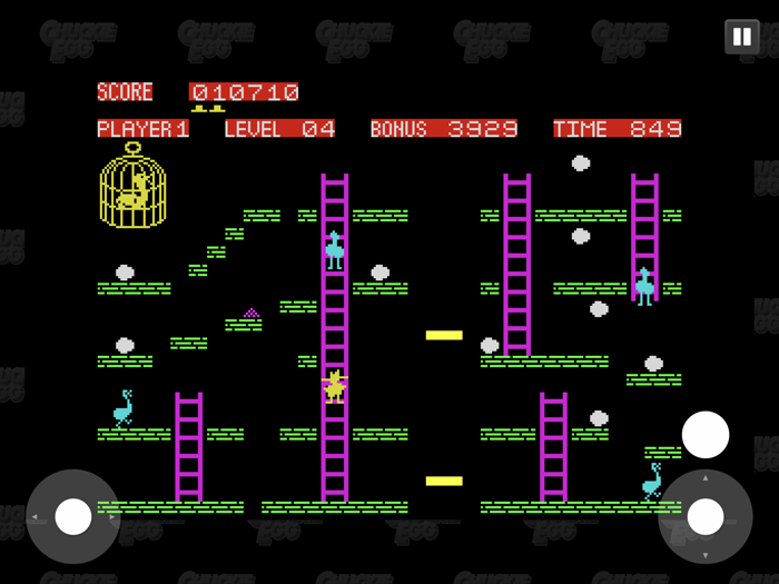 Chuckie Egg Remake With Ads