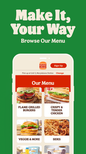 Burger King App screenshot 3