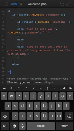DraftCode for PHP IDE iPhone image 1