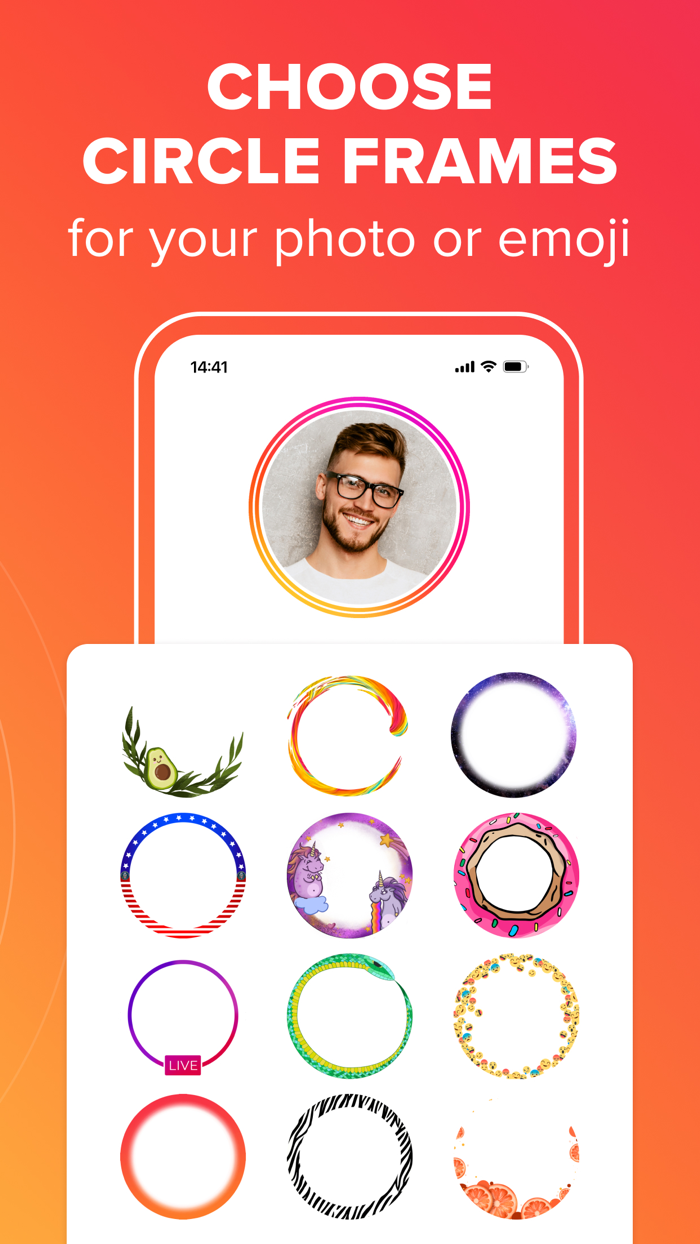 Profile Border Photo Editor