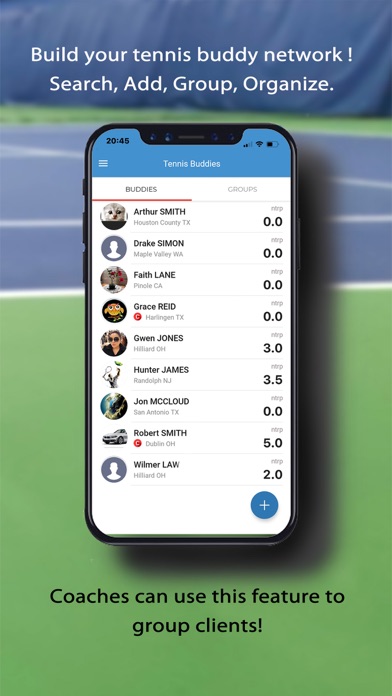 Your Tennis Game Screenshot