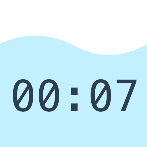 Countdown Timer, Rising liquid Icon