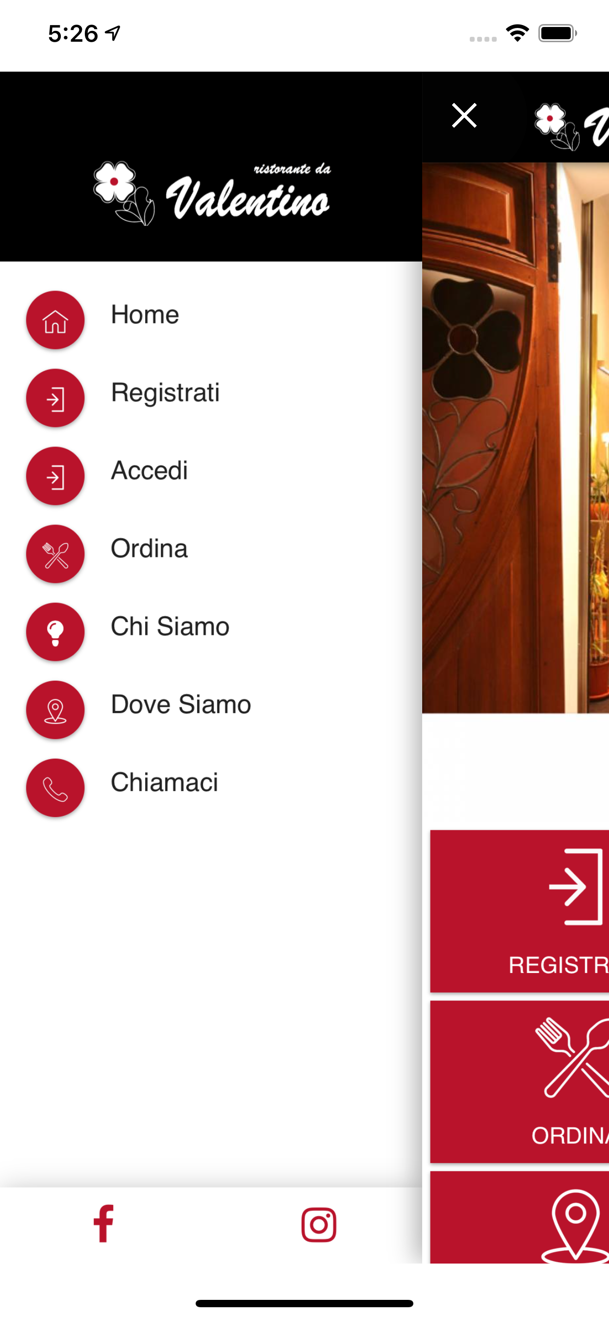 Valentino Food Delivery screenshot 2