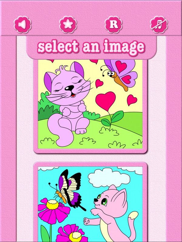 Cat Kitty Kitten Coloring Book screenshot 8