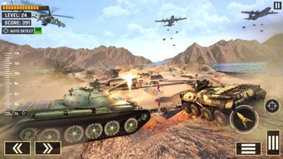 Tank Games 3D : Army War Gamesのおすすめ画像2