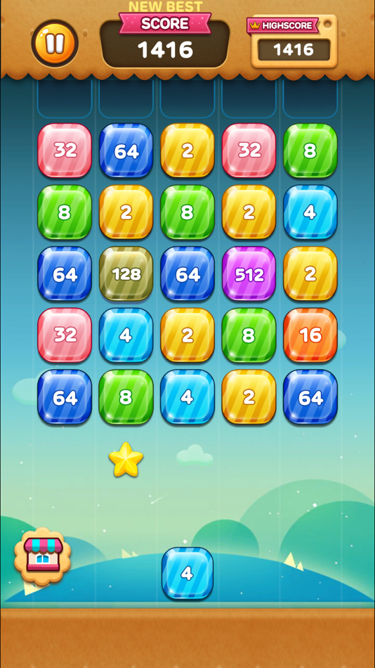 #7. Candy Shoot N Merge (iOS) 来自: Anh Nguyen