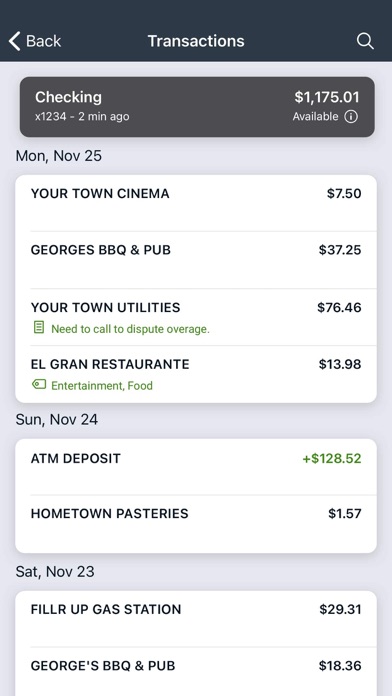 American State Bank Mobile App Screenshot