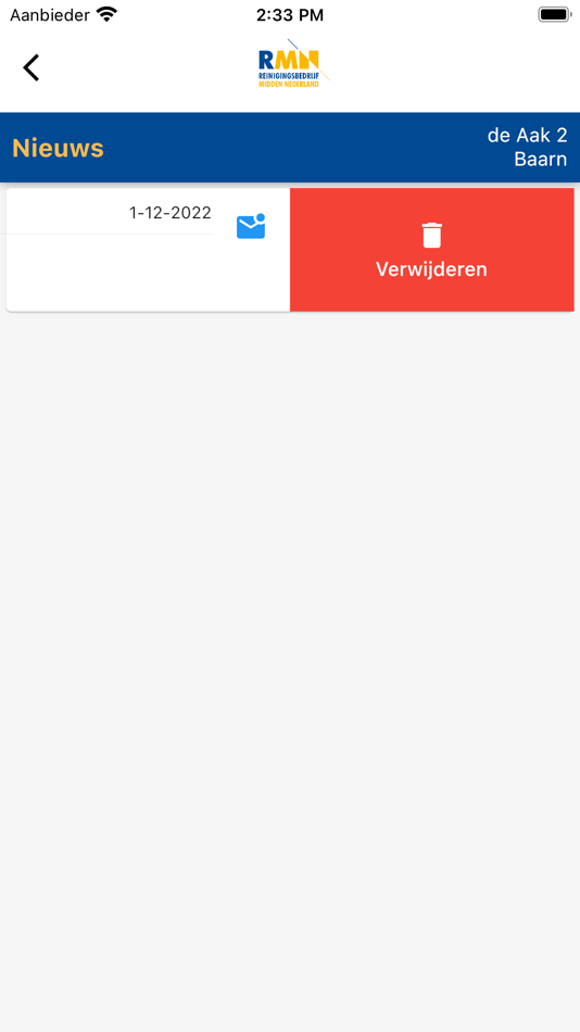#8. RMN Afvalbeheer (iOS) 由: Reinigingsbedrijf Midden Nederland