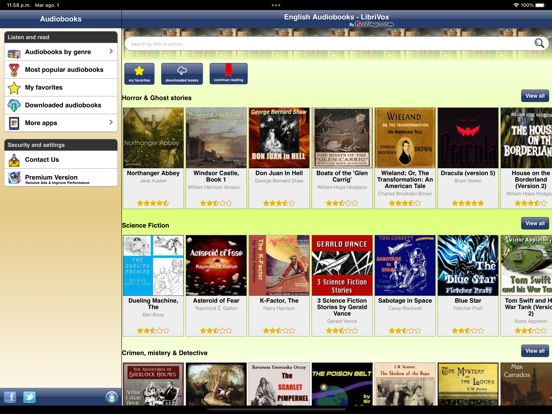 Screenshot #5 pour English Audiobooks - LibriVox