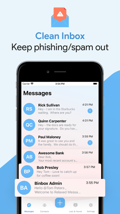Binbox Messenger Screenshot