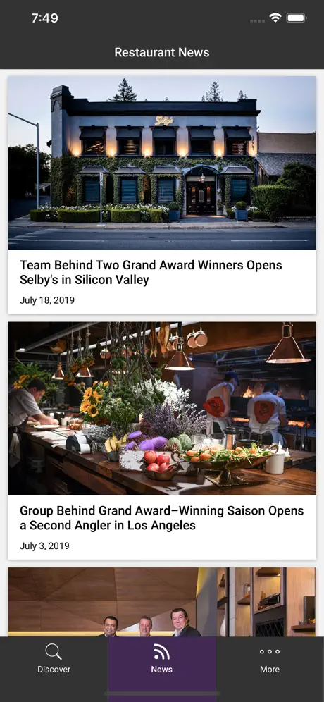 Restaurant Awards