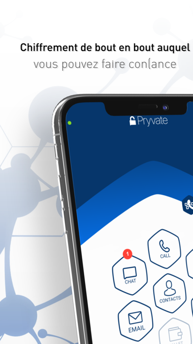 Screenshot #1 pour Pryvate Messenger