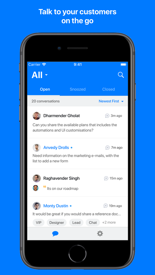 #1. Gist Live Chat (iOS) 由: Raghavender Rao Jitta