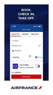 air france - book a flight iphone screenshot 1