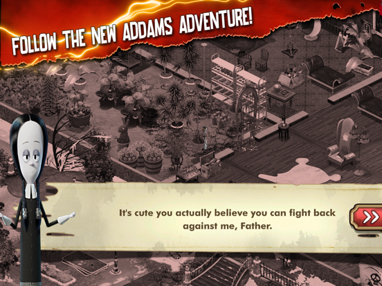 Addams Family: Mystery Mansion iPad app afbeelding 4