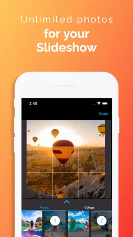 Game screenshot Slideshow with Music Maker App mod apk