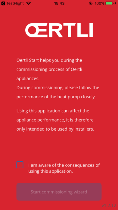 Screenshot #1 pour Oertli Start