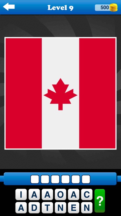 Guess the Flag Quiz World Game Screenshot