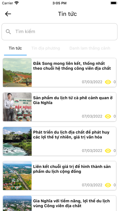 Du lịch thông minh Đắk Nông Screenshot