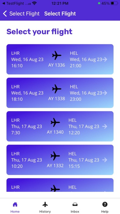 FIN DTC Pilot Screenshot