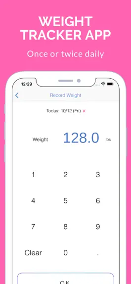 Game screenshot Weight Loss Simple Tracker App mod apk