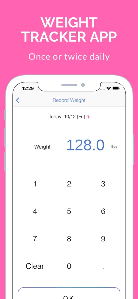 Weight Loss Simple Tracker App