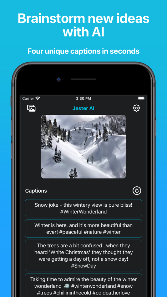 #4. AI Caption Writer - Jester AI (iOS) 由: Big Pineapple LLC