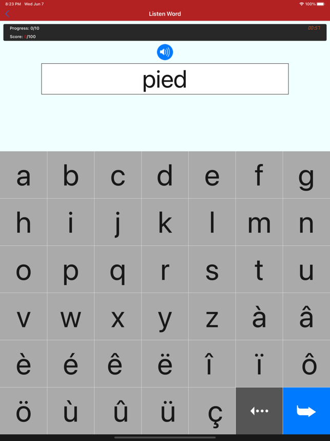 ‎French Sound and Alphabet Easy Screenshot