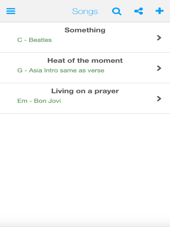 Screenshot #4 pour ShareMyChords
