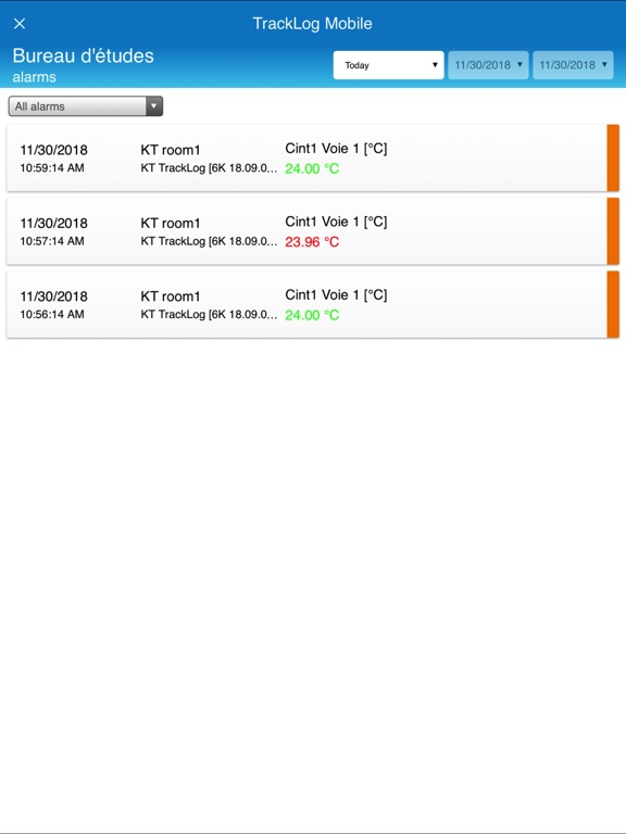 Screenshot #6 pour Sauermann Tracklog Mobile