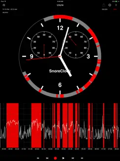SnoreClock - Do you snore? iPad image 1