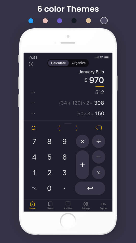 #6. Sigma Calculator (iOS) 由: Fayez Tayyar
