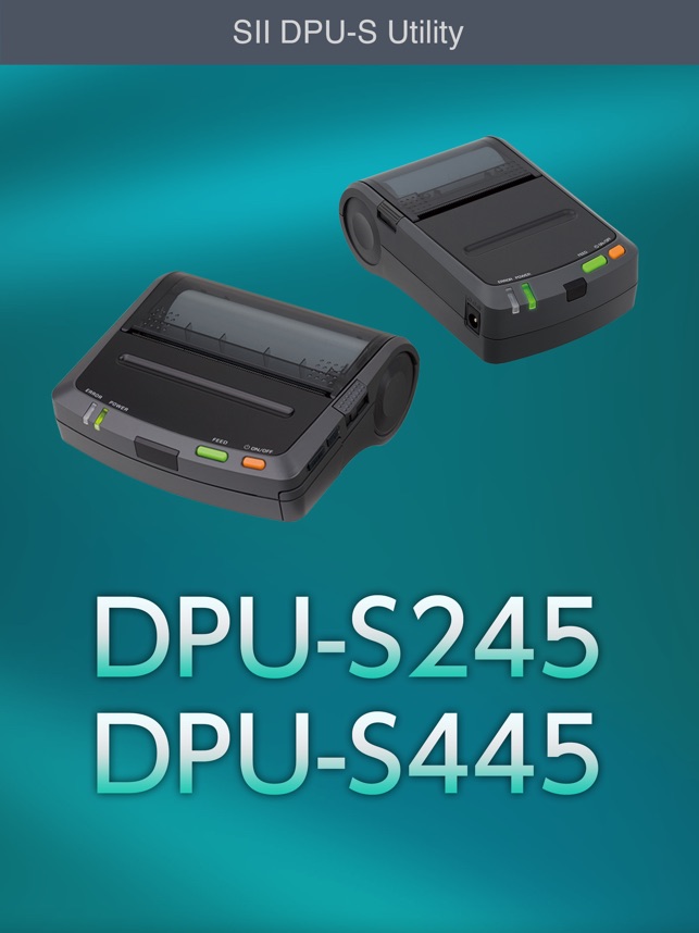 DPU-S245-01B-E （SII サーマルプリンター モバイル レシート