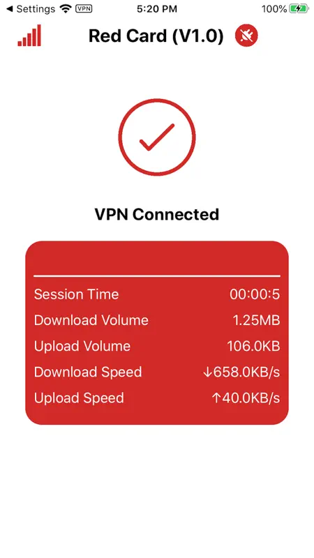 Red Card VPN screenshot 3 of 3