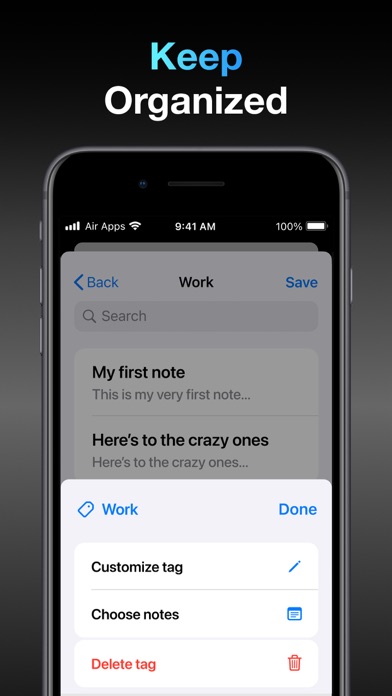 Notes Air - Simple Notes Screenshot