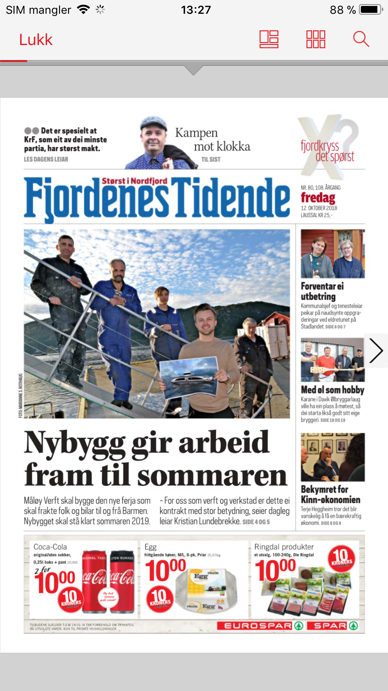 Fjordenes Tidende eAvis