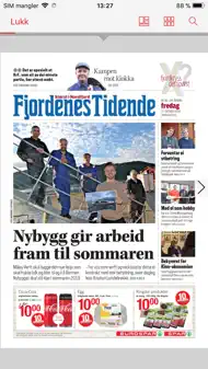 Fjordenes Tidende eAvis iphone bilder 0