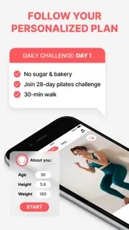 organic fit: women weight loss iphone screenshot 2