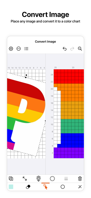 ‎Knitting Chart Screenshot