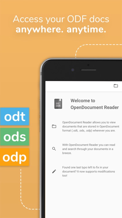 OpenDocument Reader Pro screenshot-0