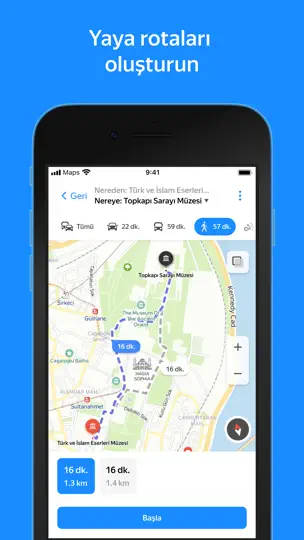 Yandex Maps iPhone Ekran Görüntüsü 6
