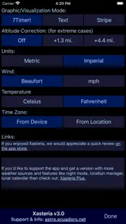 xasteria: astronomy weather problems & solutions and troubleshooting guide - 1