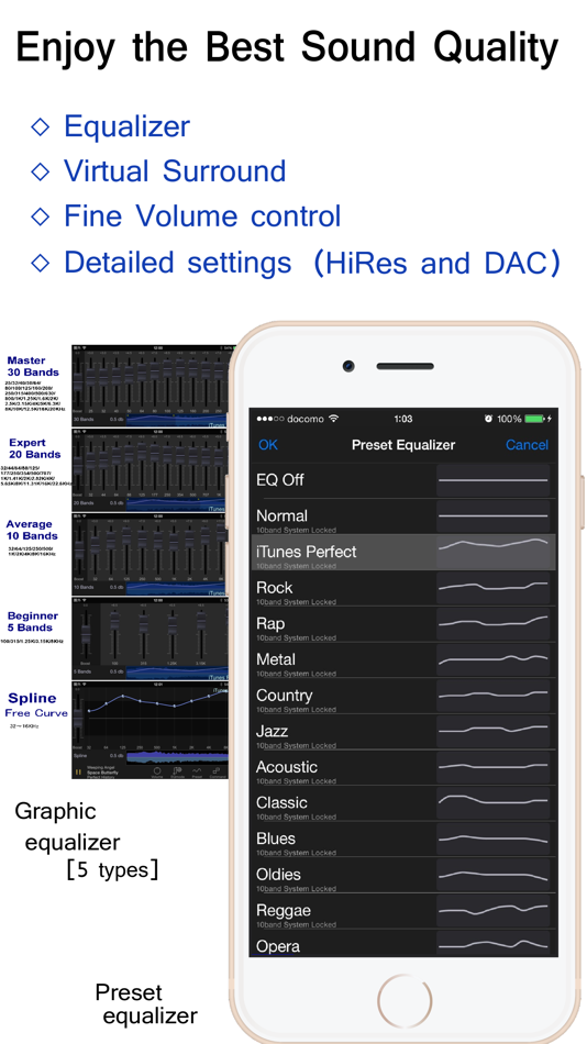 #2. KaiserTone Audio Player +HiRes (iOS) Podle: CyberFort LLC