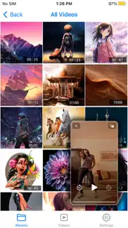 video media player ▶ iphone screenshot 2