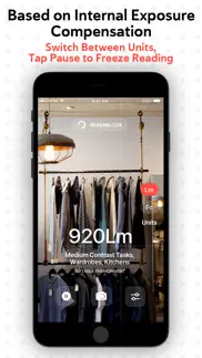 pocket lux meter iphone screenshot 4